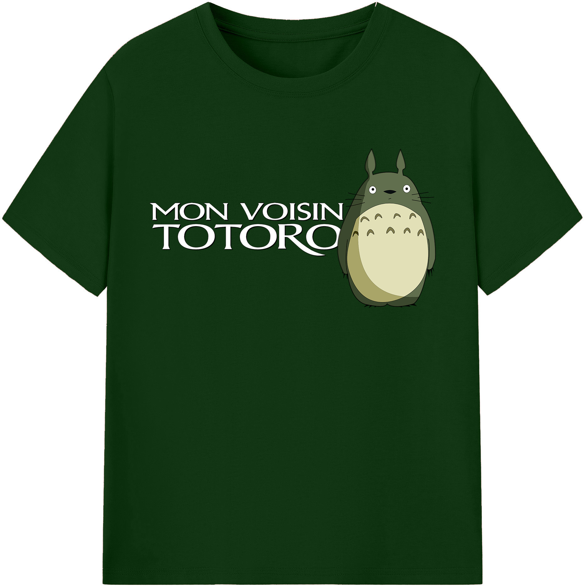 （画像用） となりのトトロ 草壁メイ 草壁サツキ My Neighbor Totoro Satsuki Kusakabe Mei Kusakabe 綿100％半袖Tシャツ（フロントプリント）